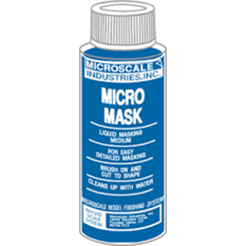 MICROSCALE Micro Mask - 1oz Bottle (Like Masking Tape in a