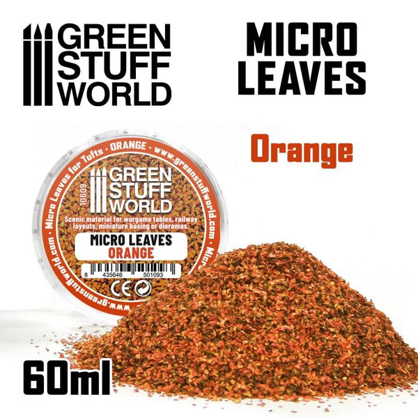 GREEN STUFF WORLD Micro Leaves - Orange Mix