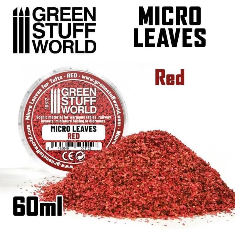 GREEN STUFF WORLD Micro Leaves - Red Mix