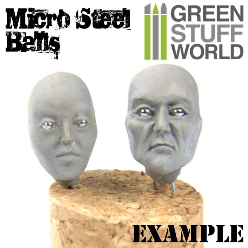 GREEN STUFF WORLD Micro Steel Balls (2 - 4mm)