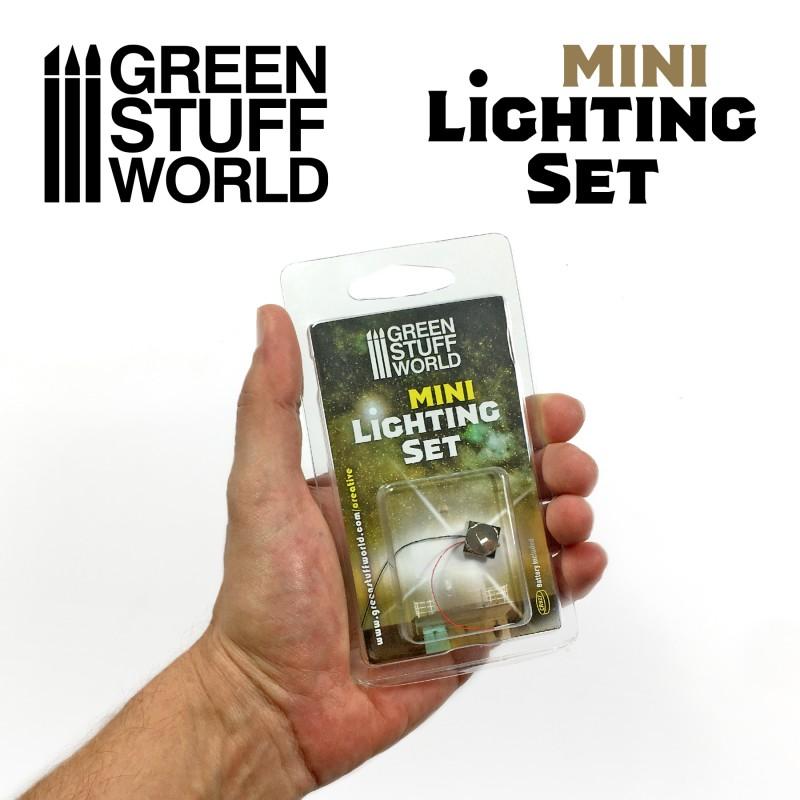 GREEN STUFF WORLD Mini Lighting Set With Switch and CR927 Battery