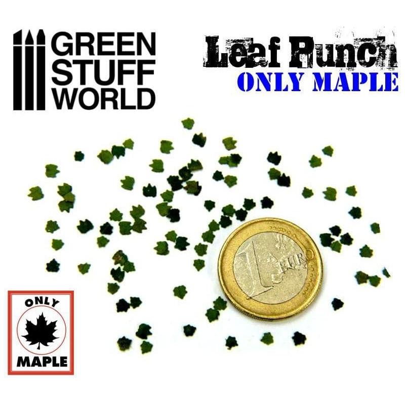 GREEN STUFF WORLD Miniature Leaf Punch - Medium Blue