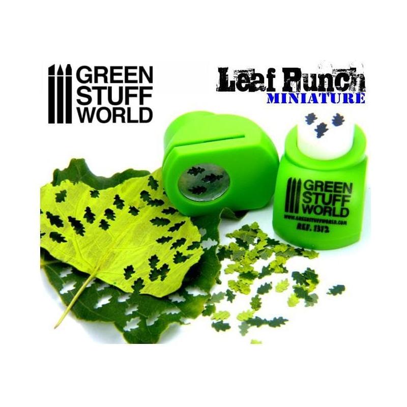 GREEN STUFF WORLD Miniature Leaf Punch Light Green