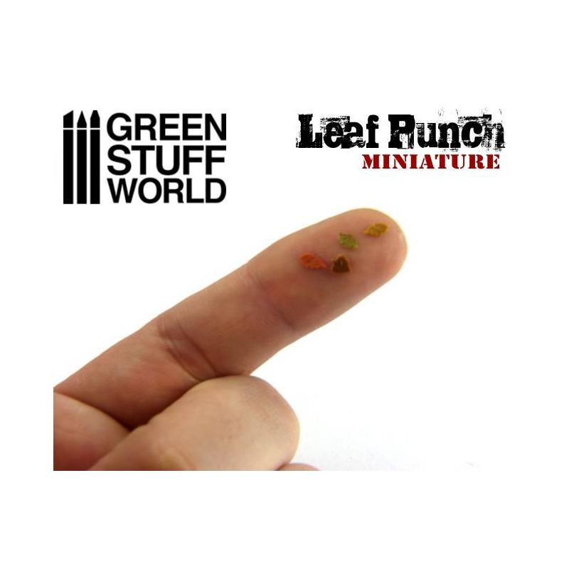 GREEN STUFF WORLD Miniature Leaf Punch - Red