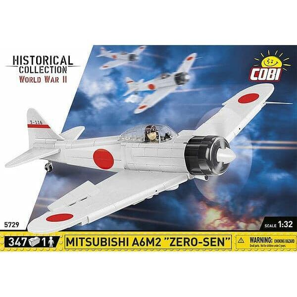 COBI WWII - Mitsubishi A6M2 Zero-Sen 347 pcs