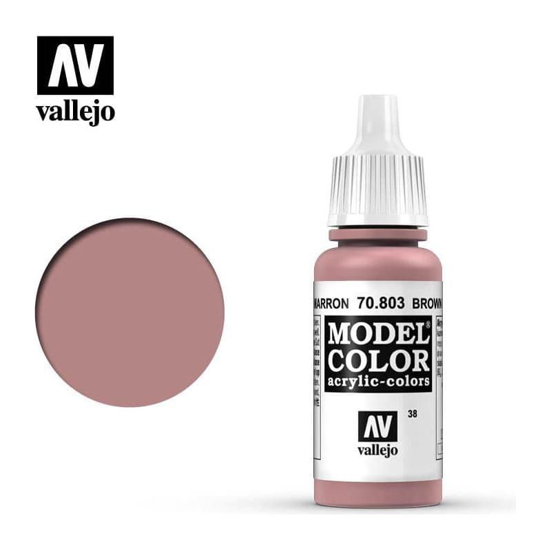 VALLEJO Model Colour Brown Rose 17ml