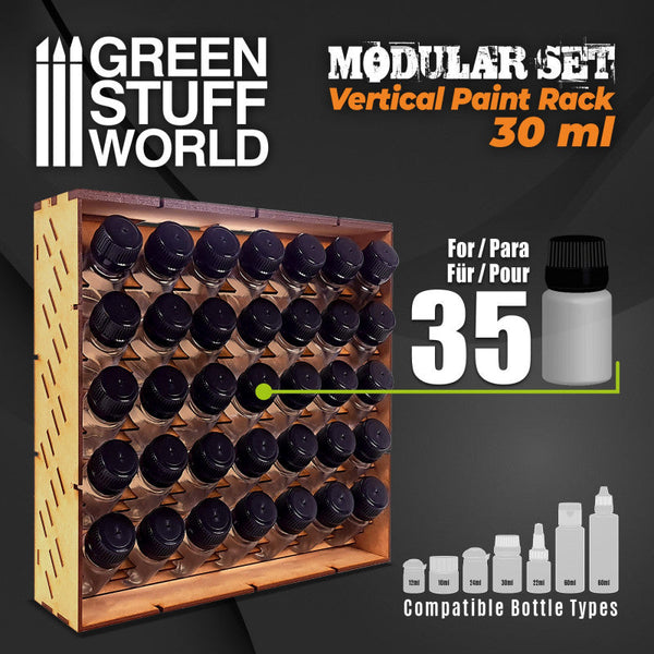 GREEN STUFF WORLD Modular Paint Rack - Vertical 30ml