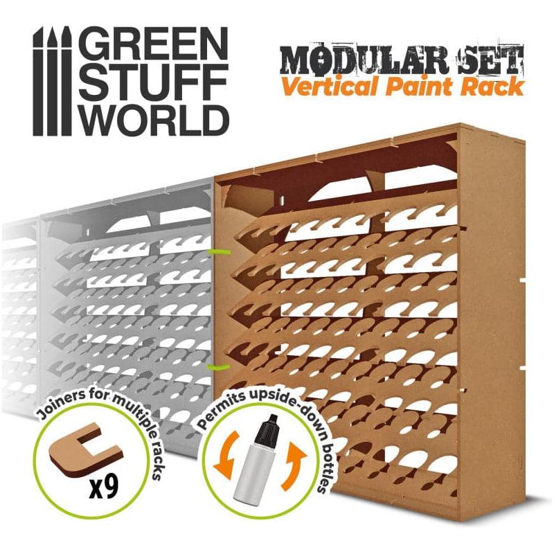 GREEN STUFF WORLD Modular Paint Rack - Vertical 17ml