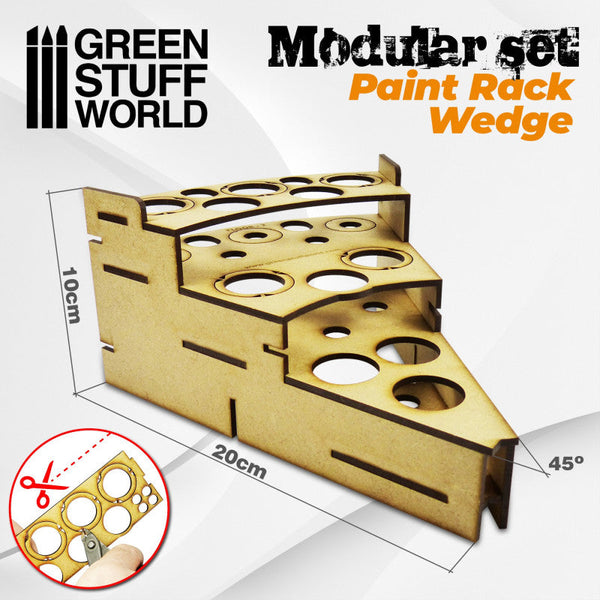 GREEN STUFF WORLD Modular Paint Rack - Wedge