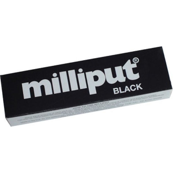 MILLIPUT BLACK 2-PART EPOXY PUTTY - Hearns Hobbies Melbourne - MILLIPUT