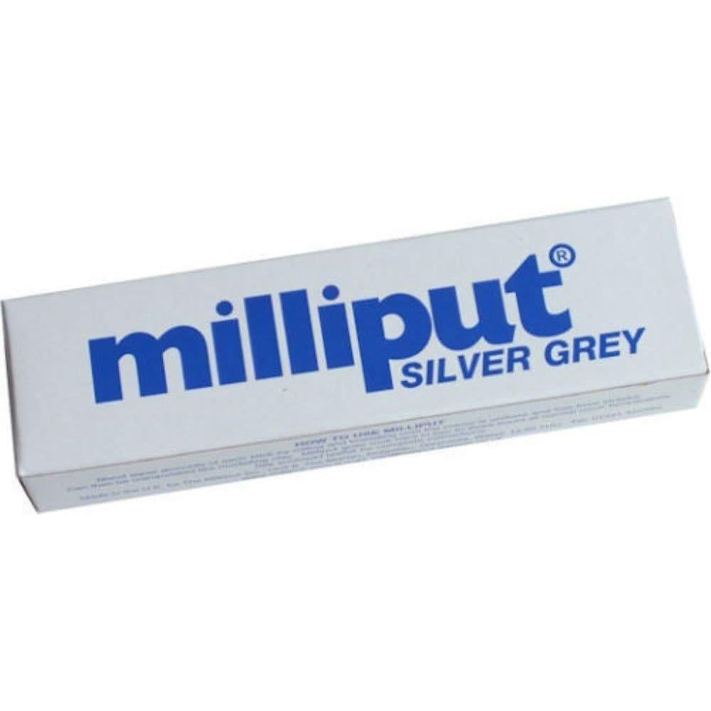 MILLIPUT SILVER / GREY 2-PART EPOXY PUTTY - Hearns Hobbies Melbourne - MILLIPUT