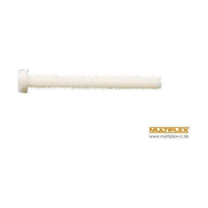 MULTIPLEX Plastic Cheese Head Screw M6x50mm (10)