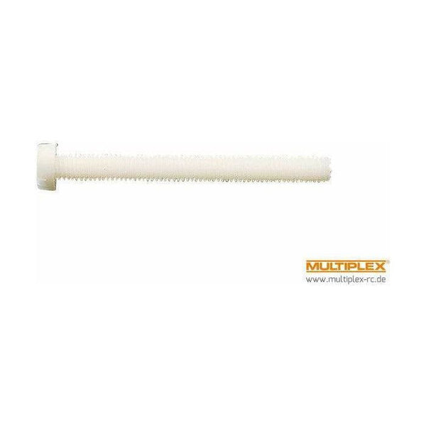 MULTIPLEX Plastic Cheese Head Screw M6x50mm (10)