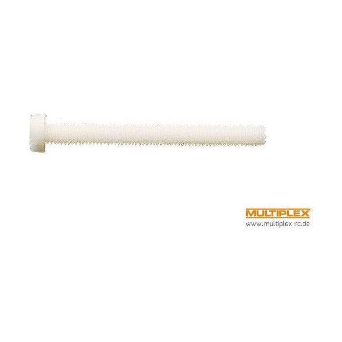 MULTIPLEX 4 x 18 Plastic Cheesehead Screws (Pack 10)