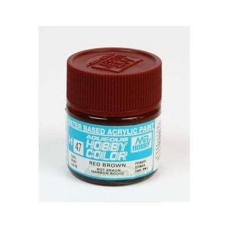 MR HOBBY Aqueous Gloss Red Brown