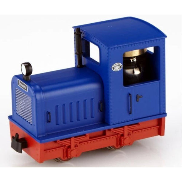 MINITRAINS OO9 Gmeinder Loco - Blue with Red Chassis
