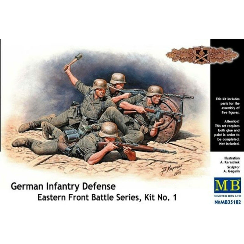 MASTER BOX 1/35 German Infantry Defense Eastern Front 1941-45