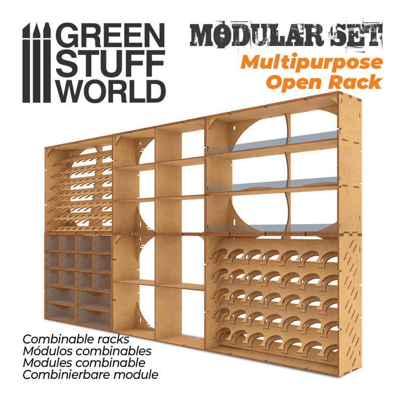 GREEN STUFF WORLD Multipurpose Open Rack