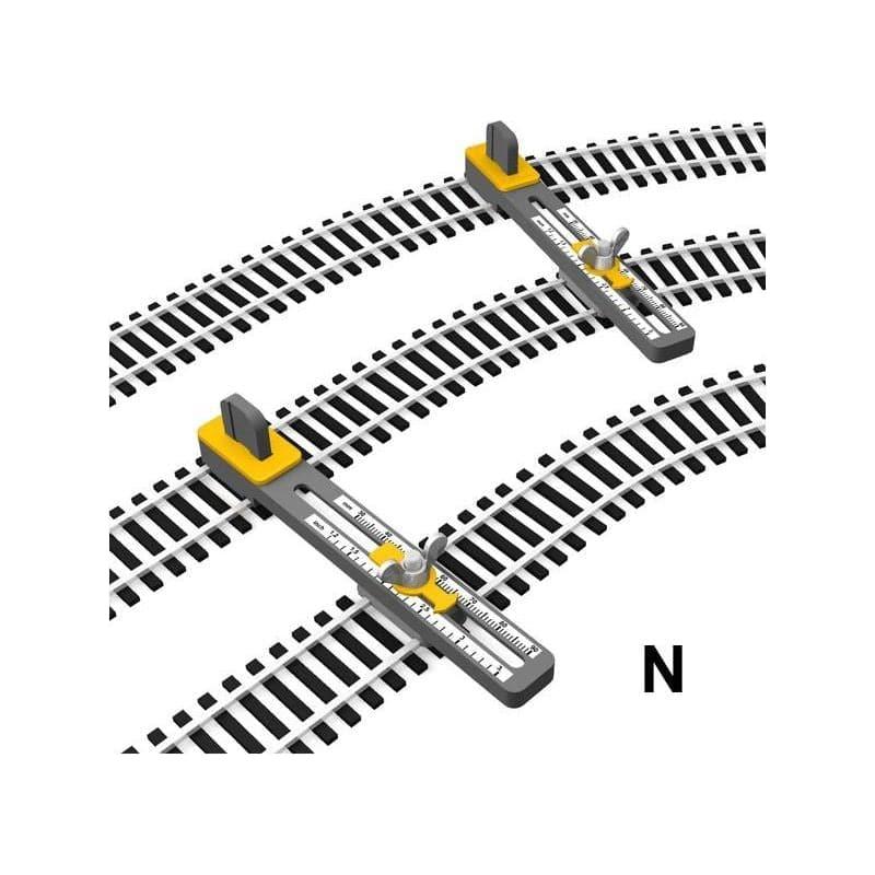 PROSES N Scale Adjustable Parallel Track Tool