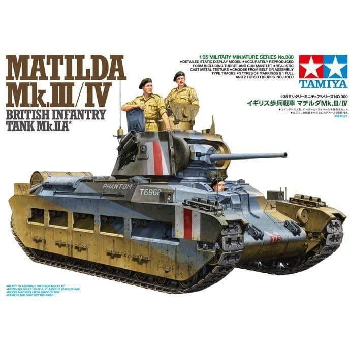 TAMIYA 1/35 Matilda Mk.III/IV British Infantry Tank