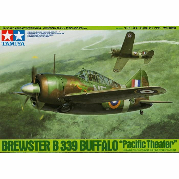 TAMIYA 1/48 Brewster B339 Buffalo "Pacific Theater"