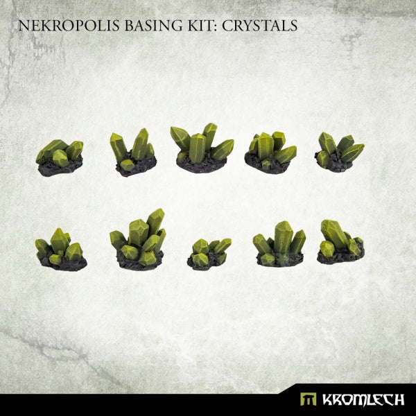 KROMLECH Nekropolis Basing Kit: Crystals (10)
