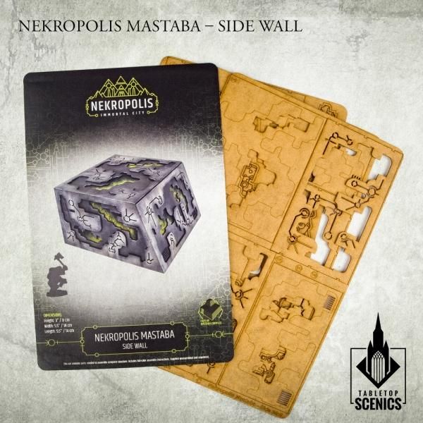 TABLETOP SCENICS Nekropolis Mastaba - Side Wall