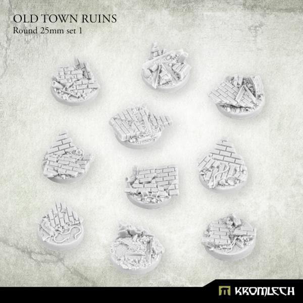 KROMLECH Old Town Ruins Round 25mm Set 1 (10)