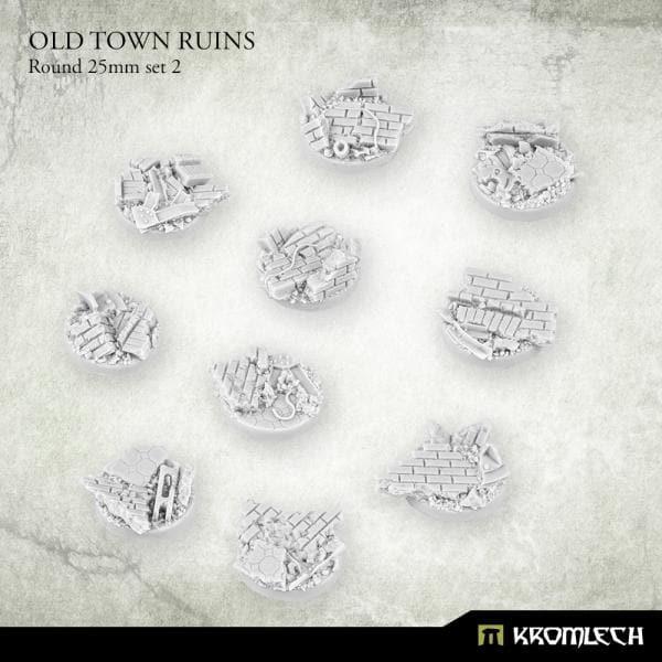 KROMLECH Old Town Ruins Round 25mm Set 2 (10)