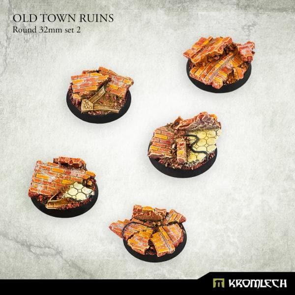 KROMLECH Old Town Ruins Round 32mm Set 2 (5)