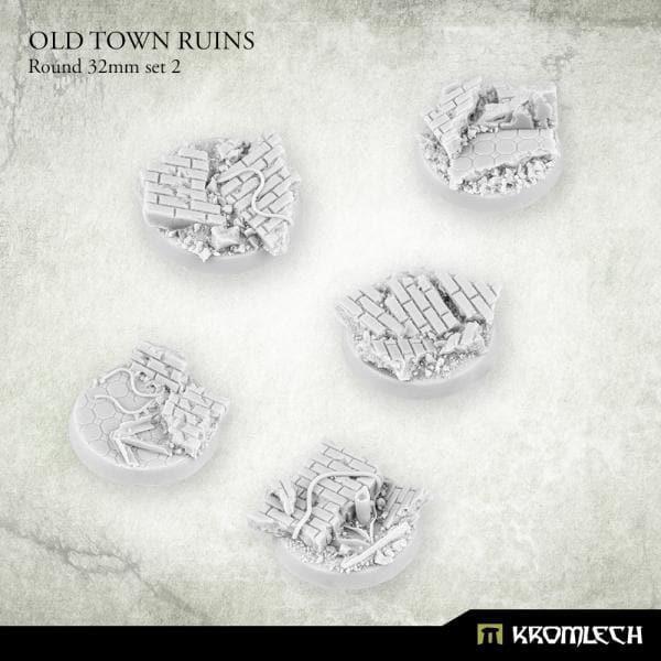 KROMLECH Old Town Ruins Round 32mm Set 2 (5)