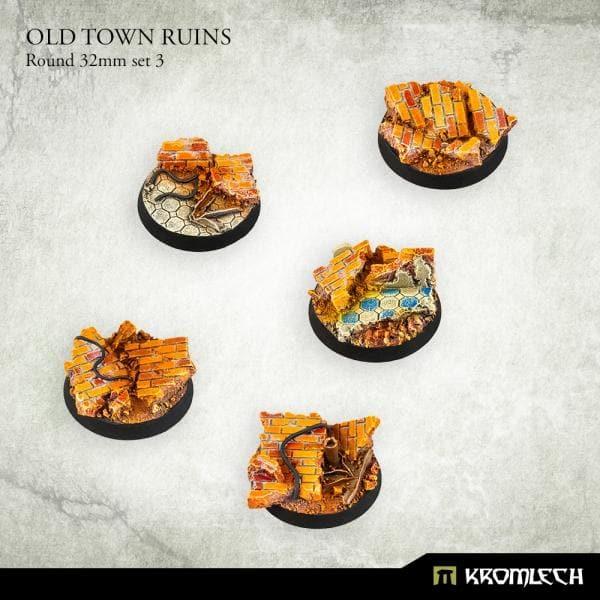 KROMLECH Old Town Ruins Round 32mm Set 3 (5)