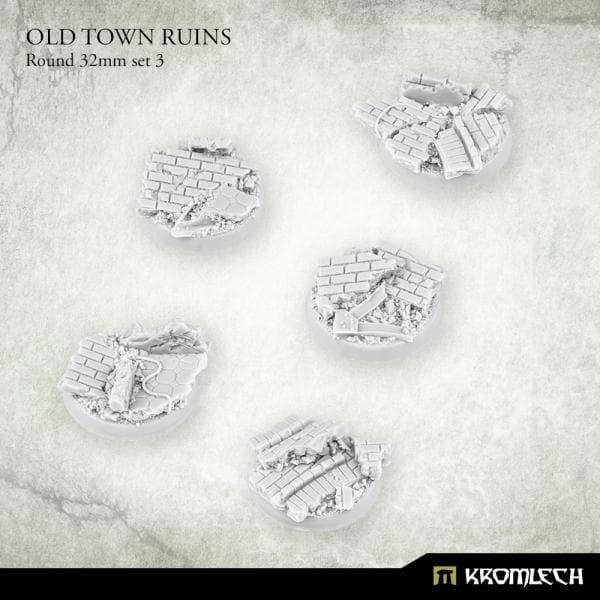 KROMLECH Old Town Ruins Round 32mm Set 3 (5)