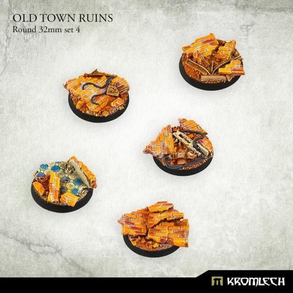 KROMLECH Old Town Ruins Round 32mm Set 4 (5)