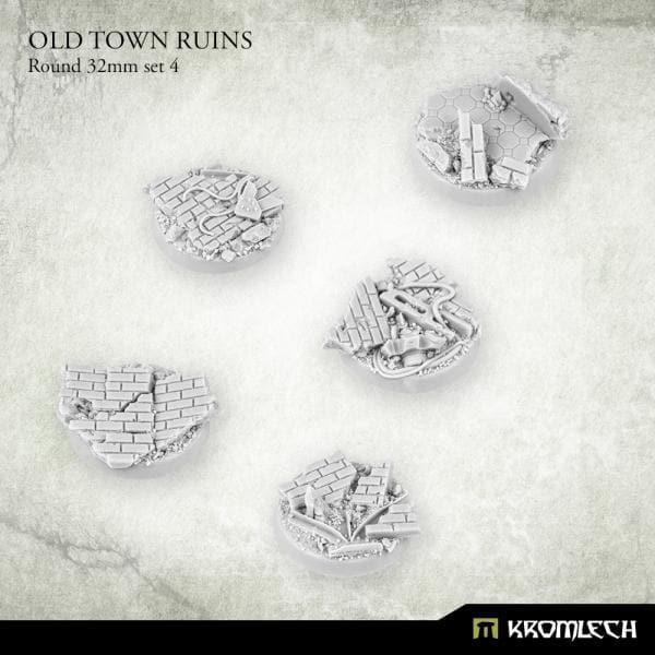 KROMLECH Old Town Ruins Round 32mm Set 4 (5)