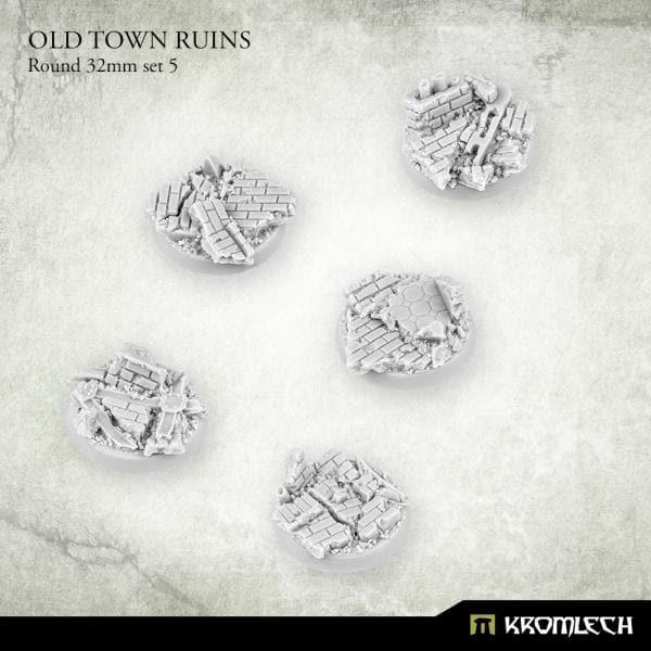 KROMLECH Old Town Ruins Round 32mm Set 5 (5)