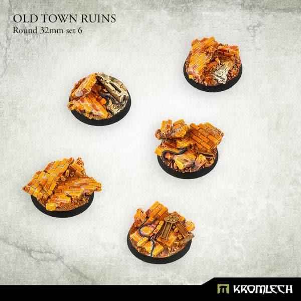 KROMLECH Old Town Ruins Round 32mm Set 6 (5)