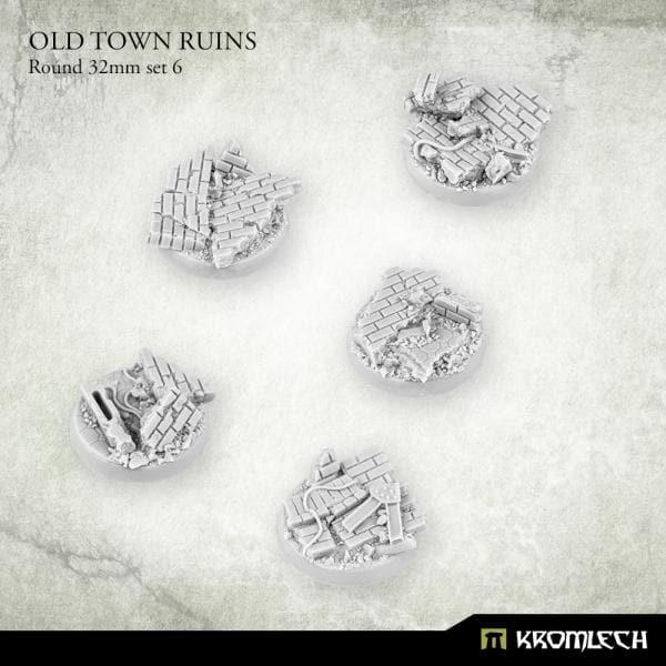 KROMLECH Old Town Ruins Round 32mm Set 6 (5)