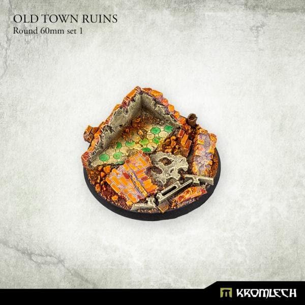 KROMLECH Old Town Ruins Round 60mm Set 1