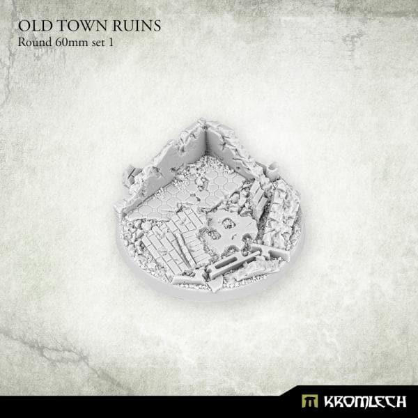 KROMLECH Old Town Ruins Round 60mm Set 1