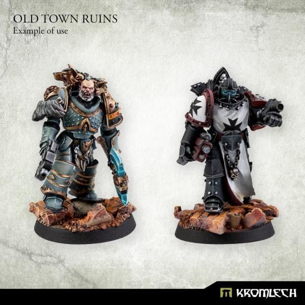 KROMLECH Old Town Ruins Round 60mm Set 1