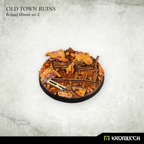 KROMLECH Old Town Ruins Round 60mm Set 2