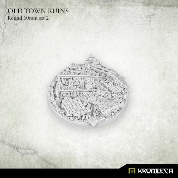 KROMLECH Old Town Ruins Round 60mm Set 2