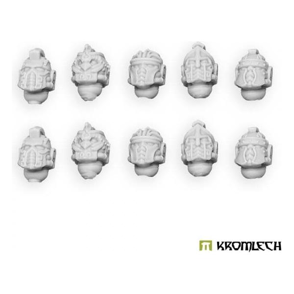 KROMLECH Omega Legion Helmet Heads (10)