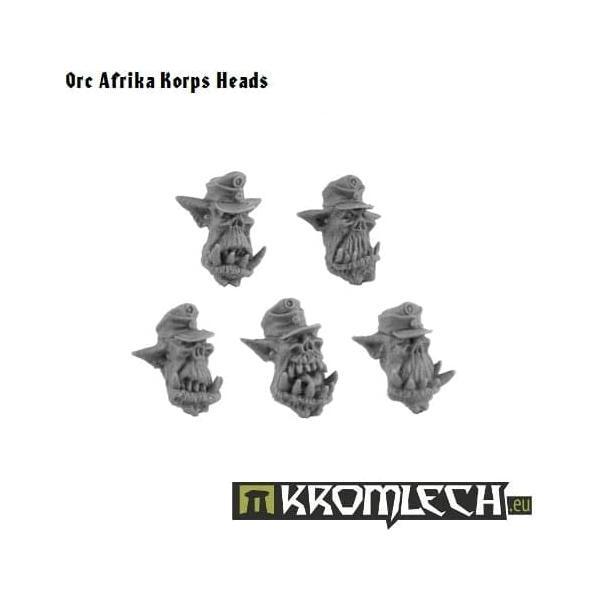 KROMLECH Orc "Afrika Korps Heads (10)