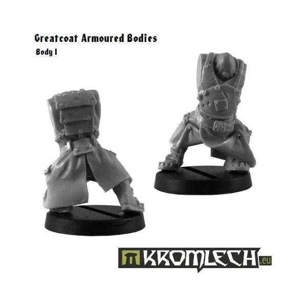 KROMLECH Orc Greatcoats Armoured Bodies (5)