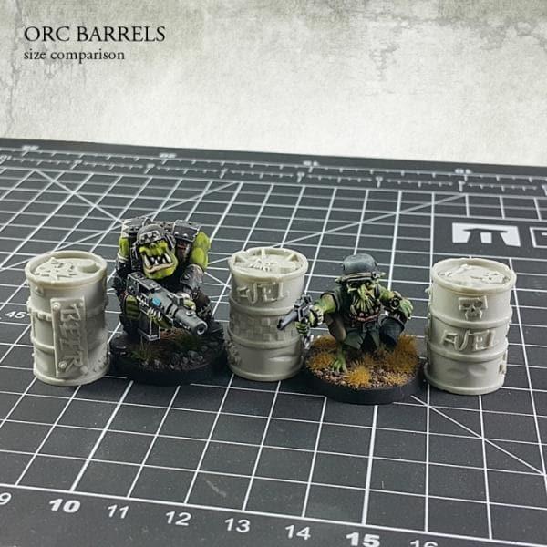 KROMLECH Orc Barrels (6)