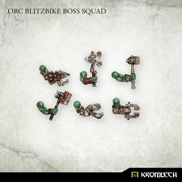KROMLECH Orc Blitzbike Boss Squad (3)