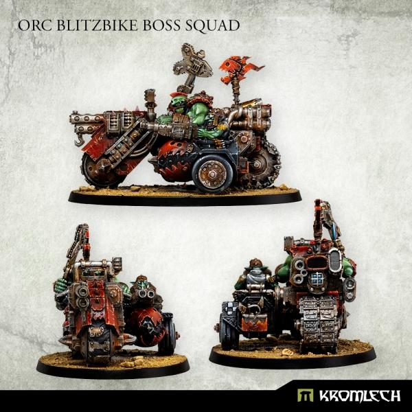 KROMLECH Orc Blitzbike Boss Squad (3)