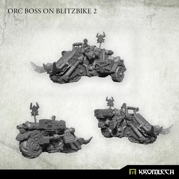 KROMLECH Orc Boss on Blitzbike 2